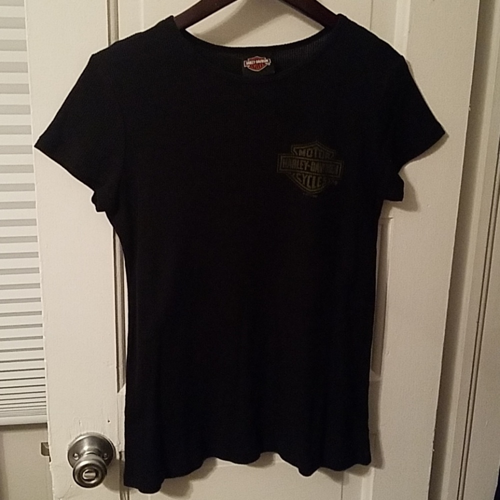 Harley Davidson Embellished Top